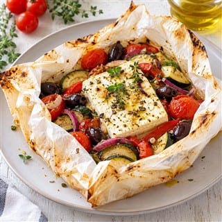 Mediterrane Feta Päckchen