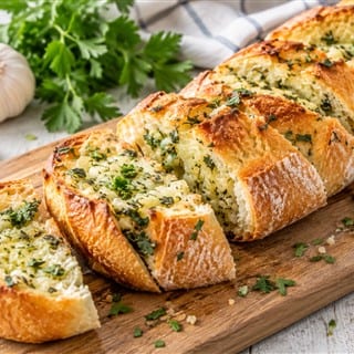 Kräuter Knoblauch Baguette