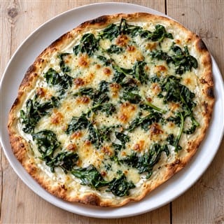 Spinat Flammkuchen