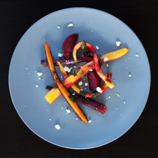 Gegrilltes Bärlauch Gemüse