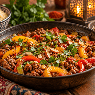 Orientalische Hackfleischpfanne - Rock the Taste